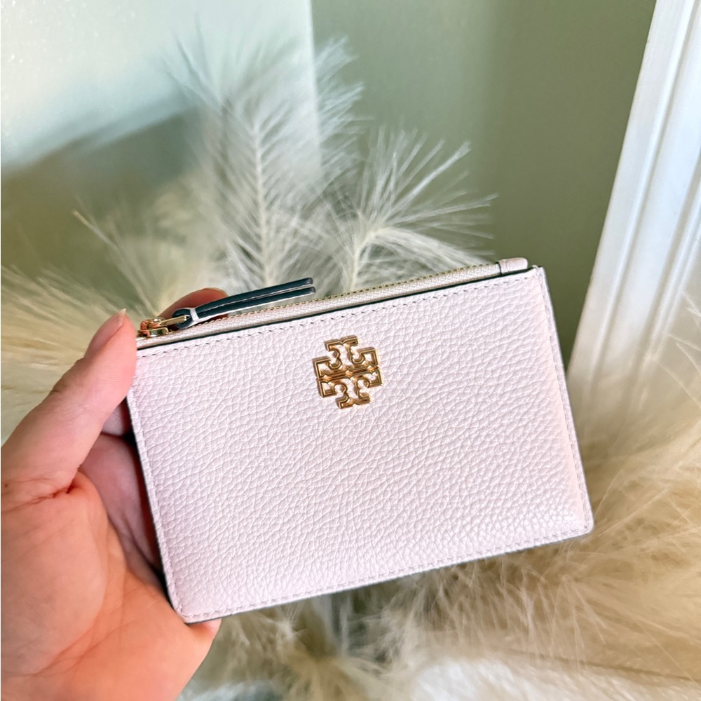 Tory Burch Light Pink Leather Wallet